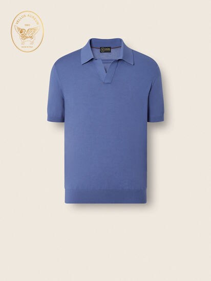 ライラックVellus Aureumポロシャツ SS26 37126466 | Zegna JP