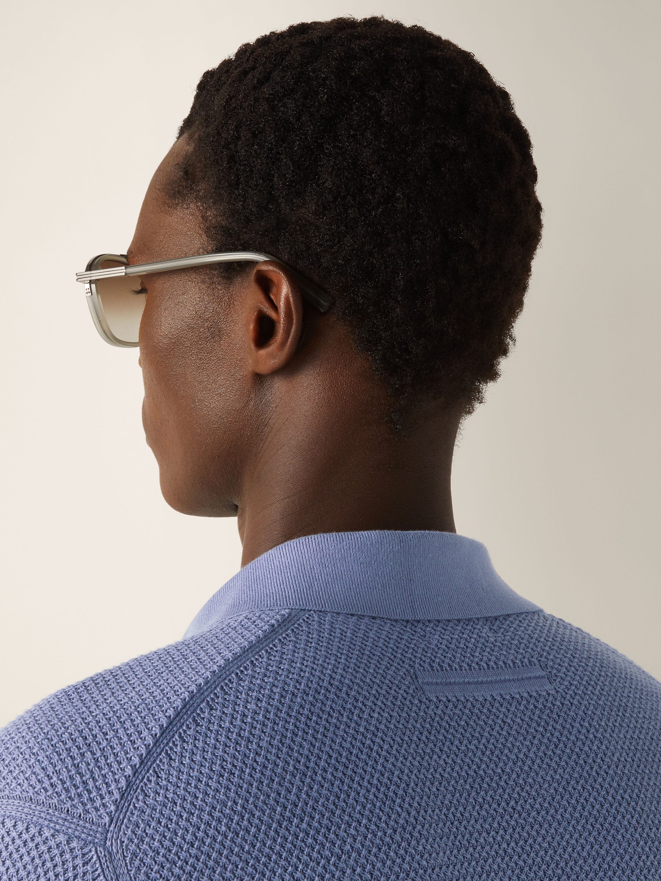 Lilac Premium Cotton Polo Shirt Product detail photo #1