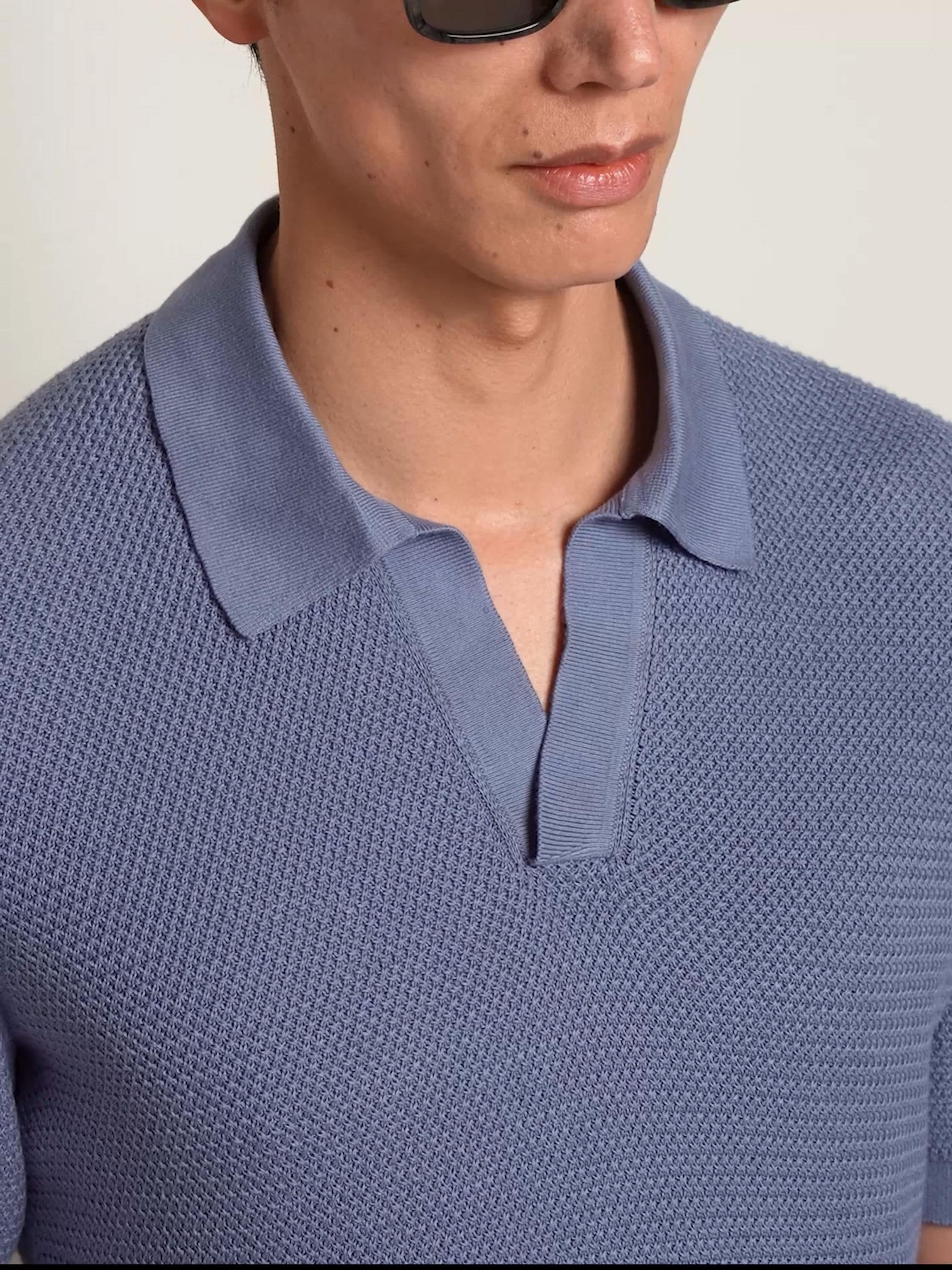 Lilac Premium Cotton Polo Shirt