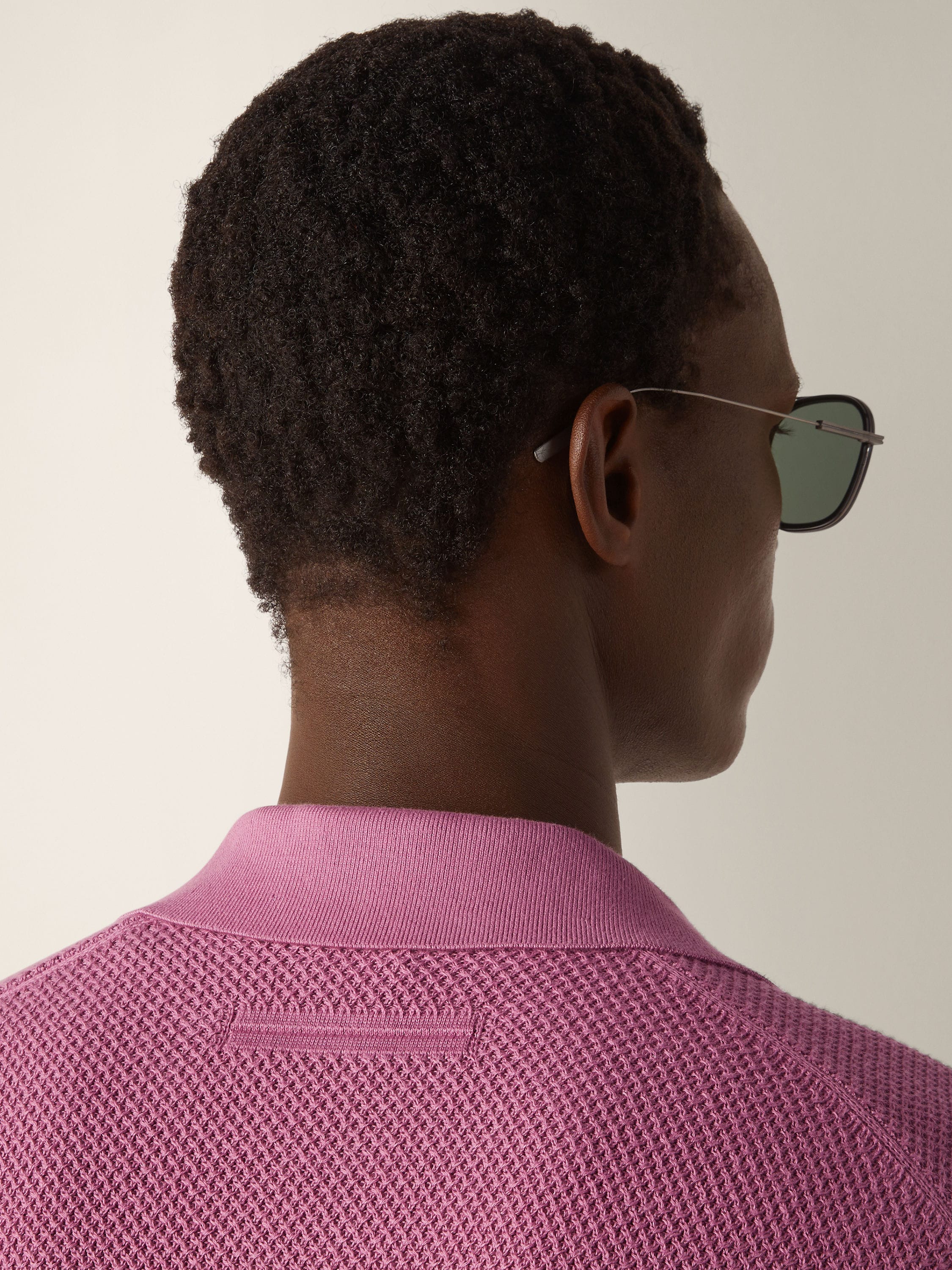 Pink Premium Cotton Polo Shirt Product detail photo #1