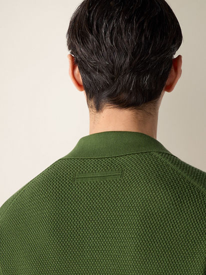 Pine Green Premium Cotton Polo Shirt SS26 37109879 | Zegna FR