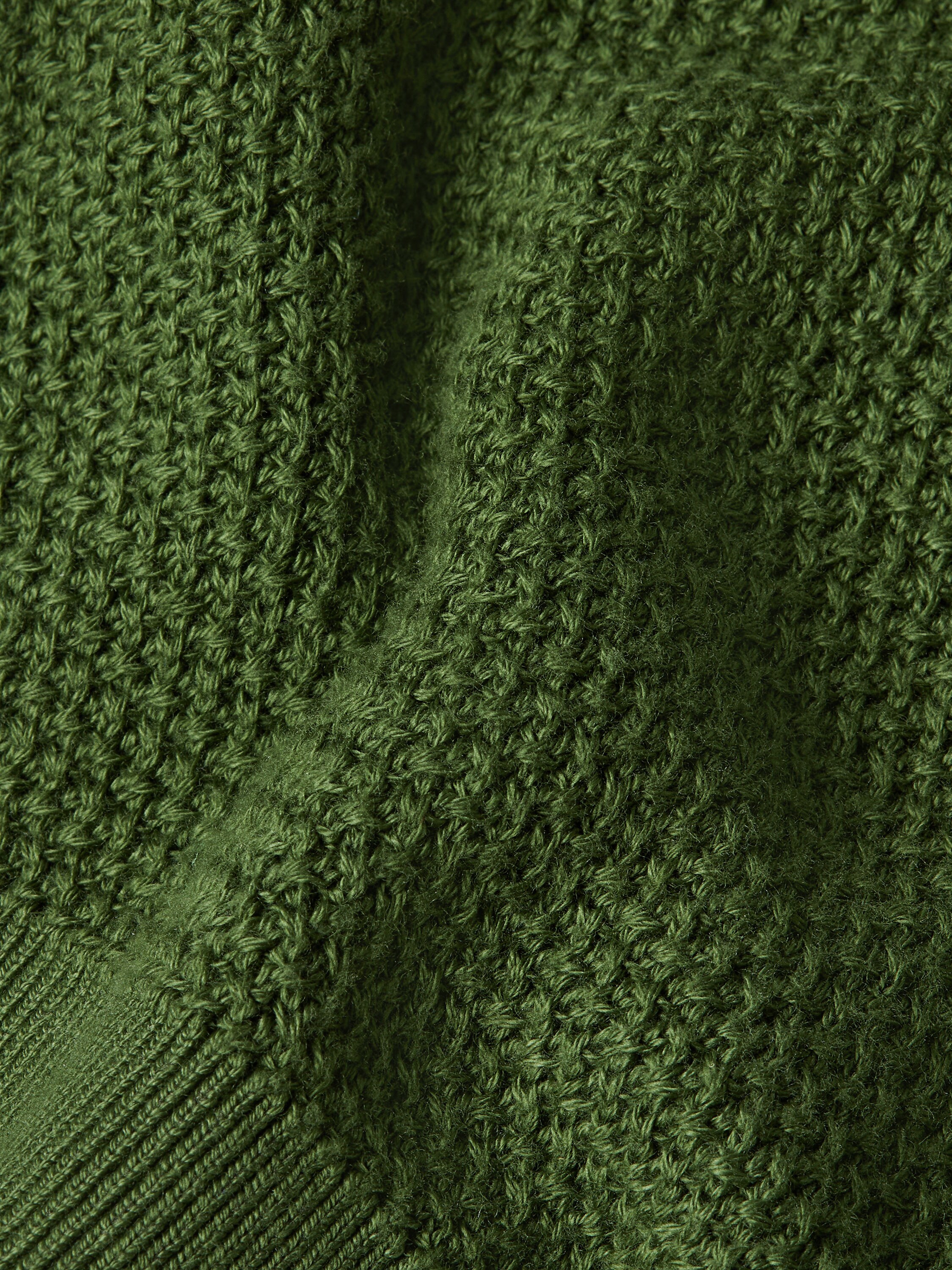 Pine Green Premium Cotton Polo Shirt Product detail photo #3