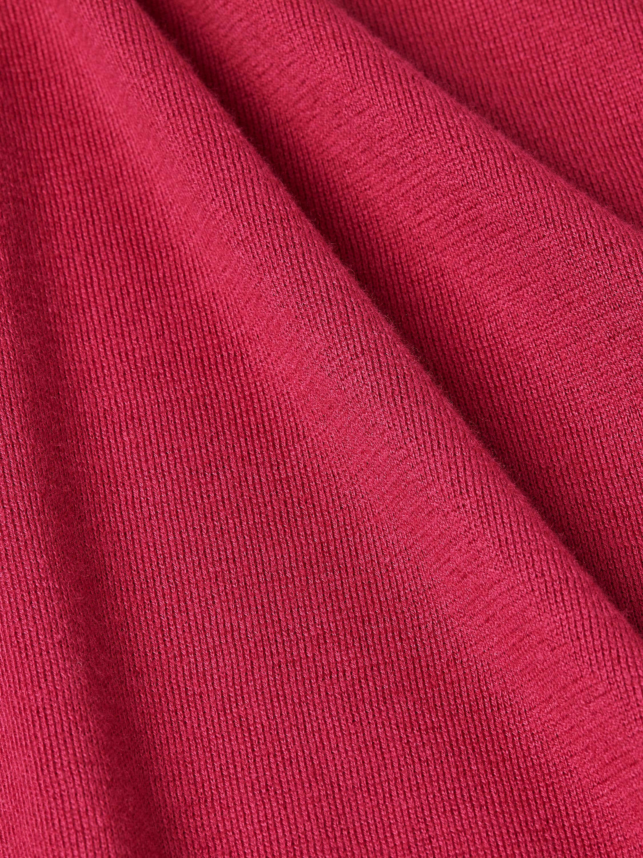 Dark Pink Premium Cotton T-shirt Product detail photo #3