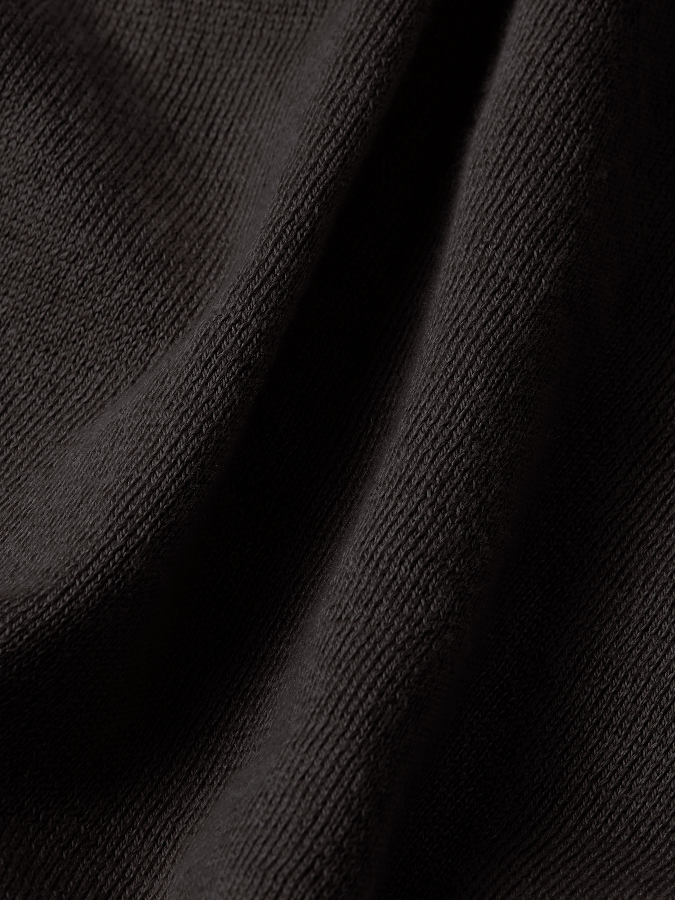 Dark Brown Premium Cotton Polo Shirt Product detail photo #3