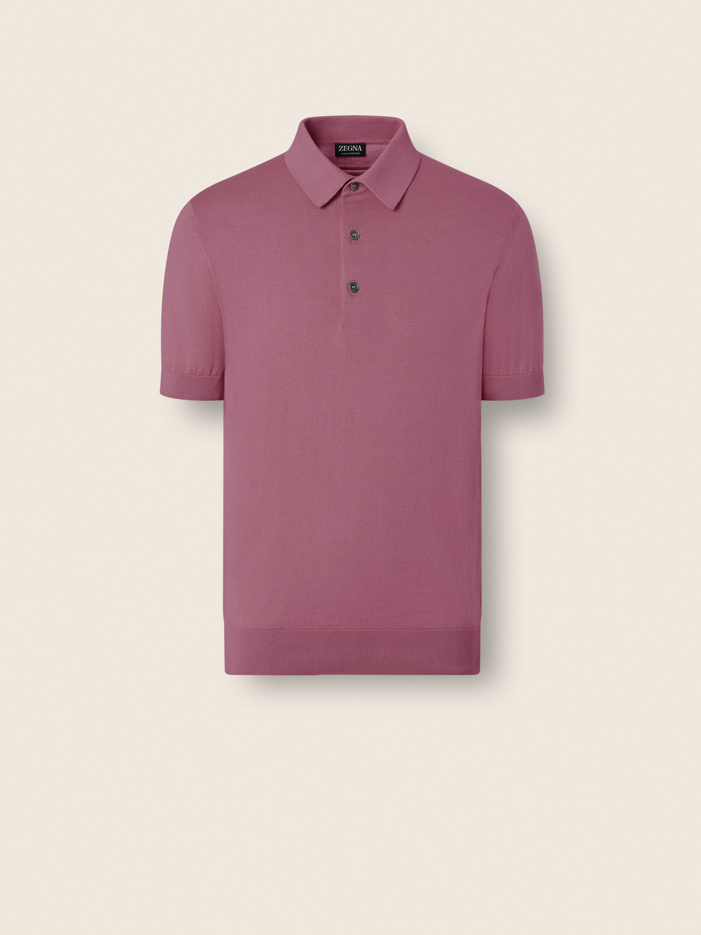 Poloshirt aus Premium Cotton in Rosa Hauptproduktfoto