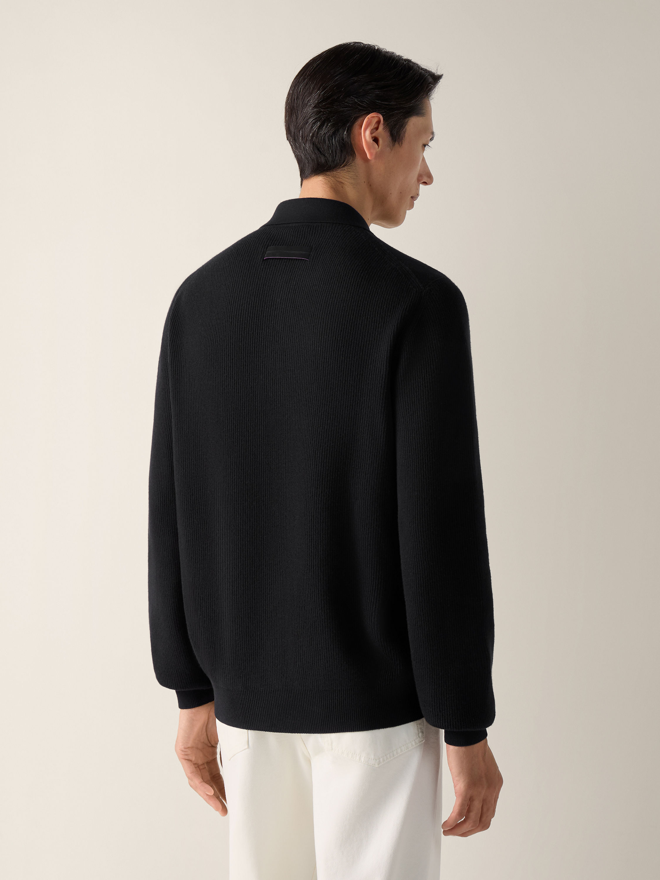 Black Vellus Aureum Polo Shirt Product detail photo #5