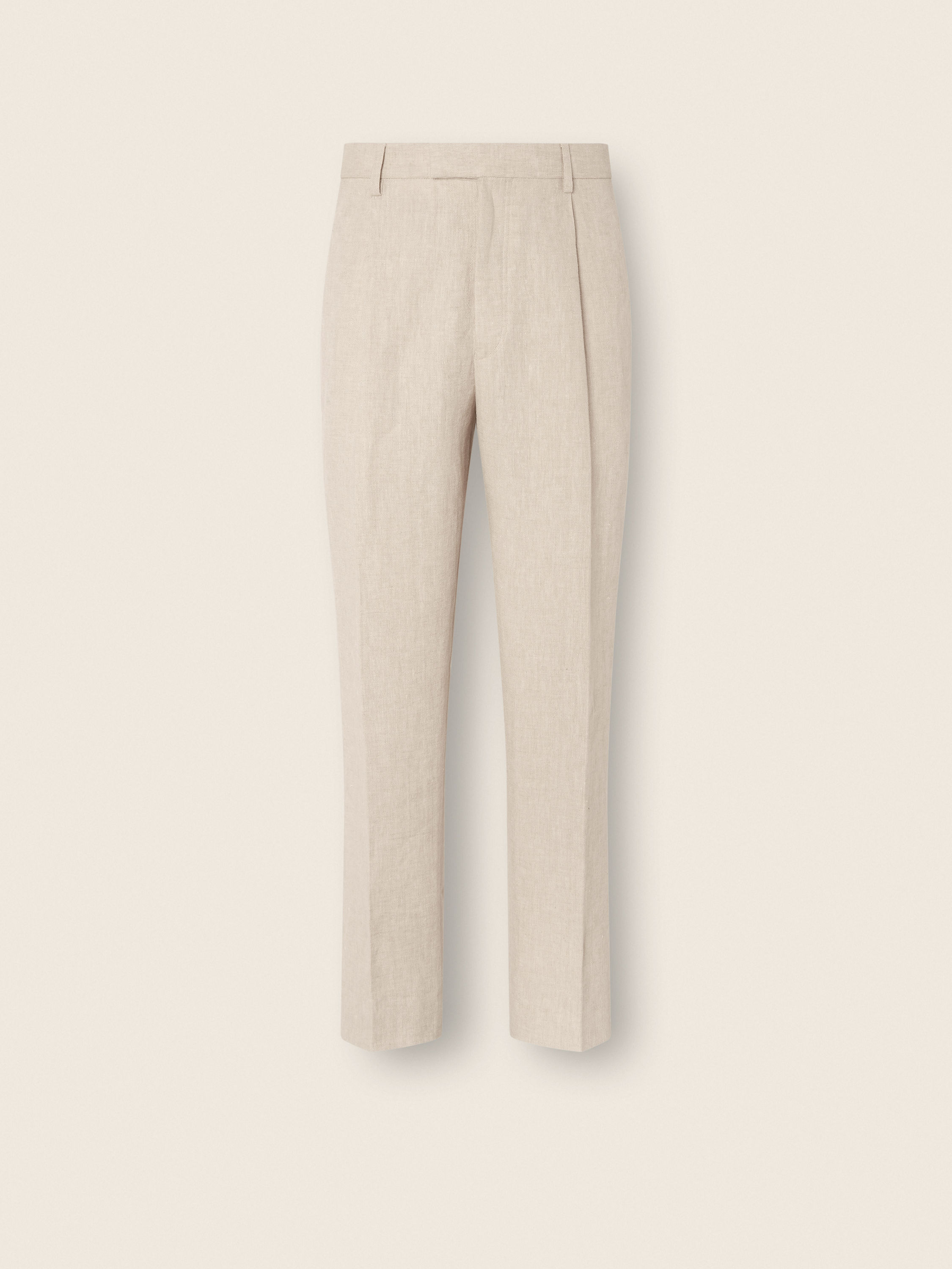 Light Taupe Linen Pants Main product photo