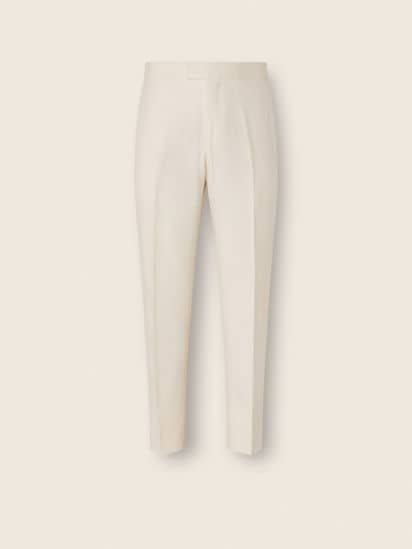 White Oasi Lino Pants SS26 37137361 | Zegna ROW