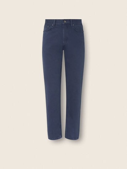ダークインディゴブルー コットンRocciaパンツ SS26 37149560 | Zegna JP