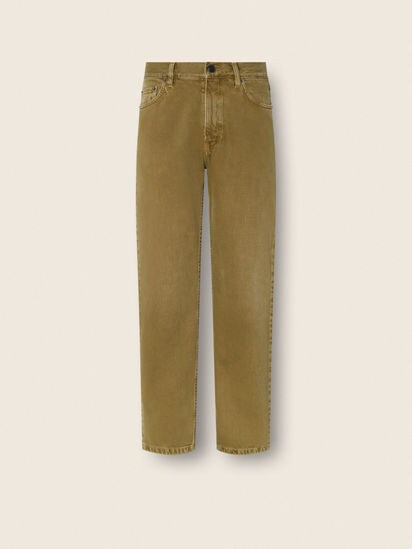 Olive Green Cotton Roccia Pants SS26 37149577 | Zegna NL