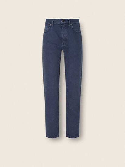 Dark Indigo Blue Cotton Roccia Pants SS26 37148752 | Zegna US