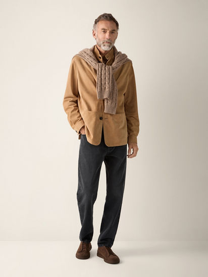 ベージュメランジュ Cashsetaクルーネック SS26 37145062 | Zegna JP