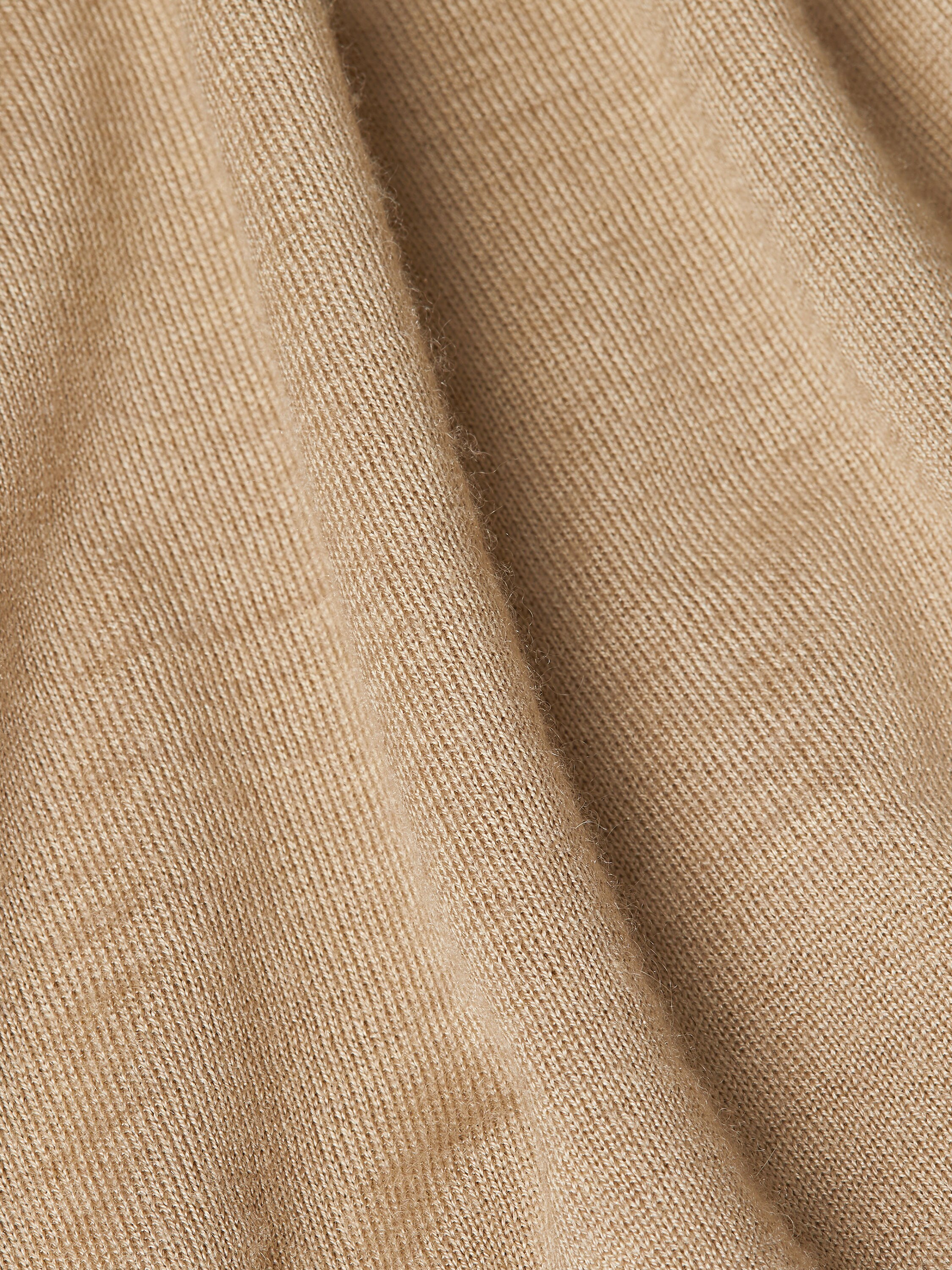 Beige Mélange Cashseta Crewneck Product detail photo #4