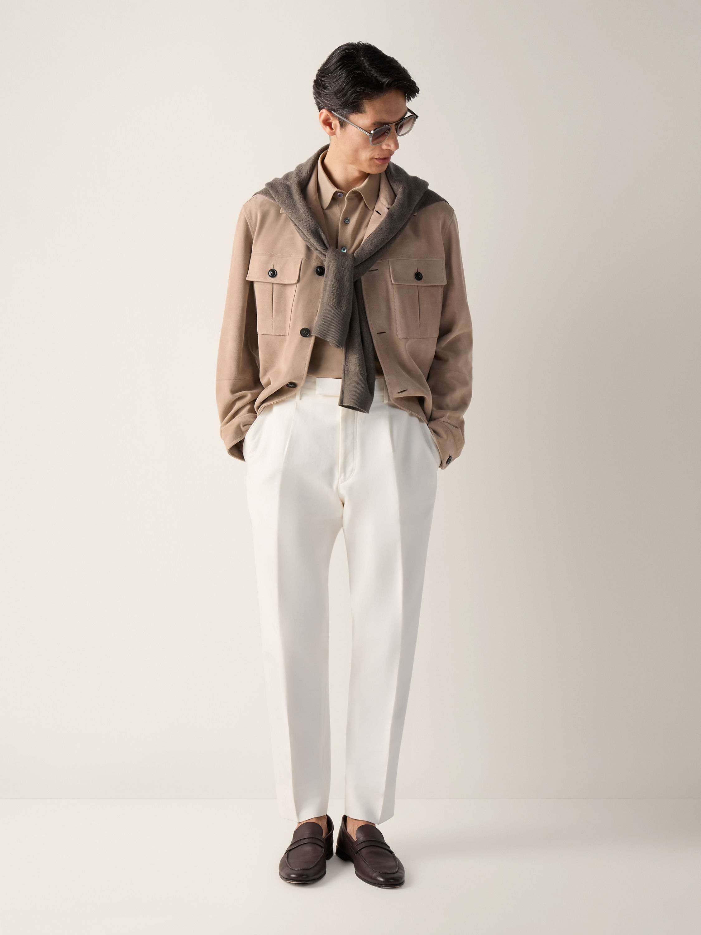 Suede Blouson Product detail photo #1