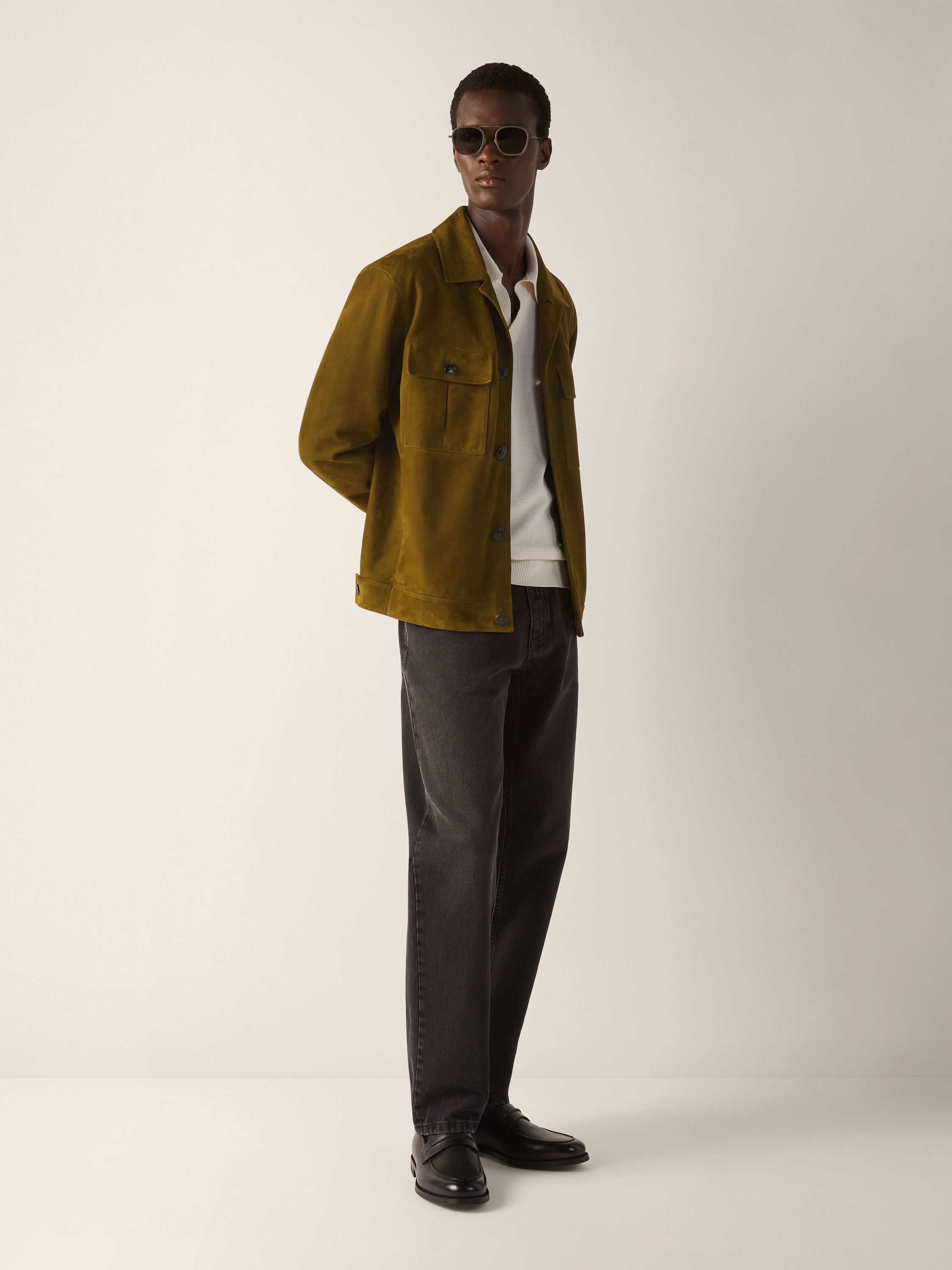 Leather Blouson Product detail photo #1