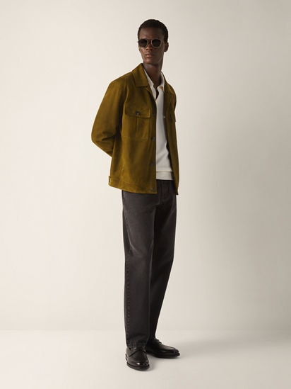 Suede Blouson SS26 37137570 | Zegna US