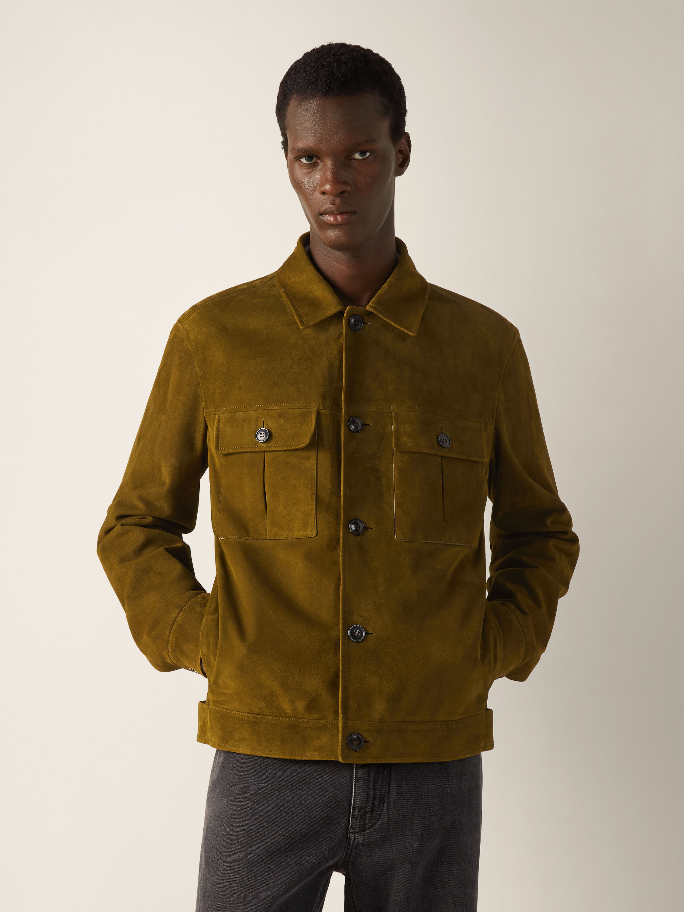 Leather Blouson Product detail photo #3