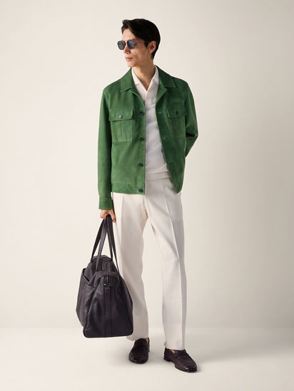 Suede Blouson SS26 37109708 | Zegna US