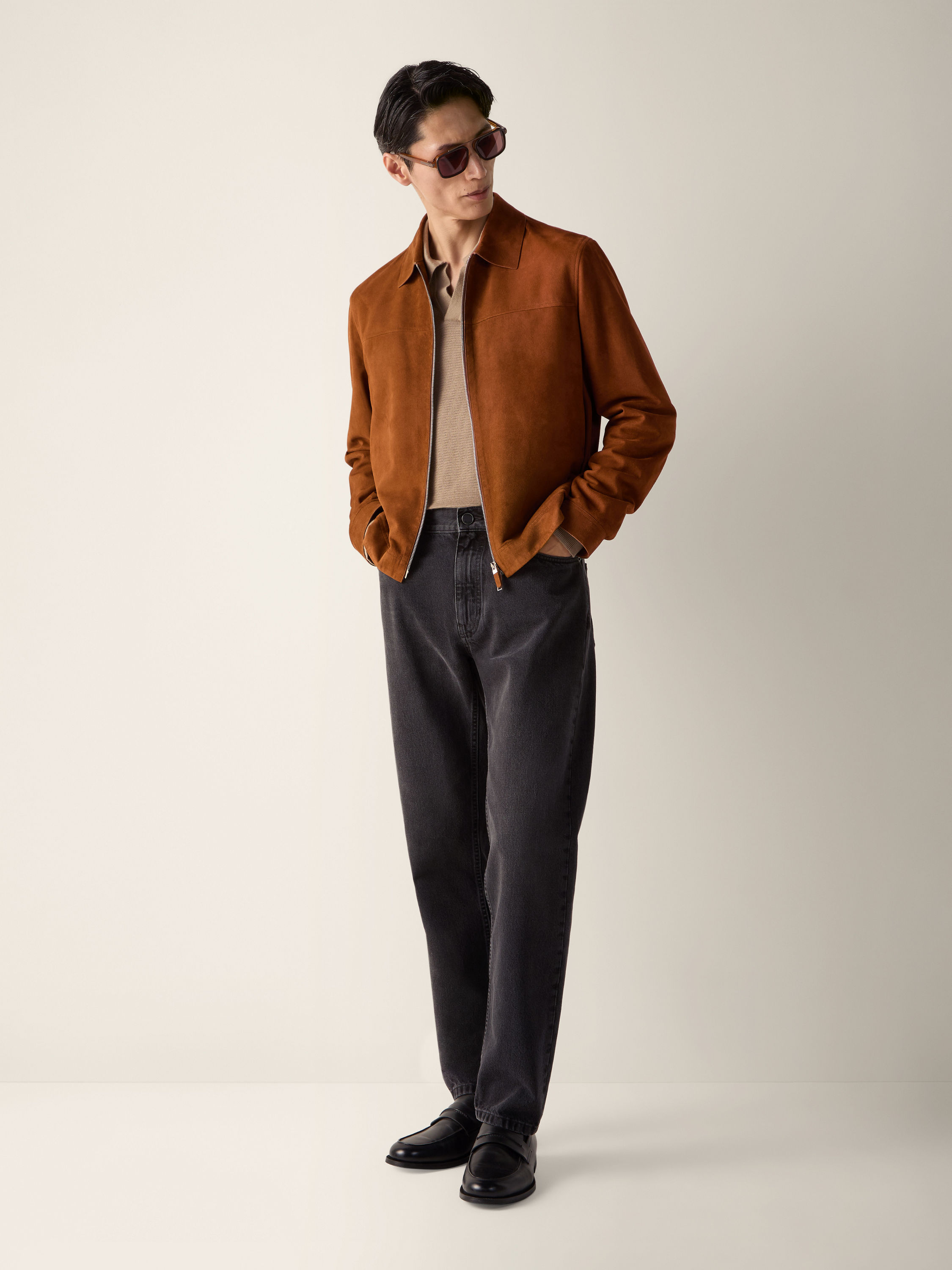 Blouson aus Wildleder Detailfoto #1 des Produkts