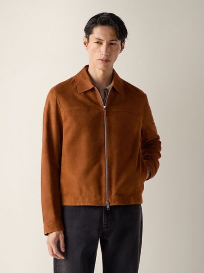 Suede Blouson SS26 37094826 | Zegna US