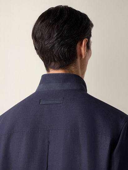 Cotton and Hemp Chore Coat SS26 37174237 | Zegna US