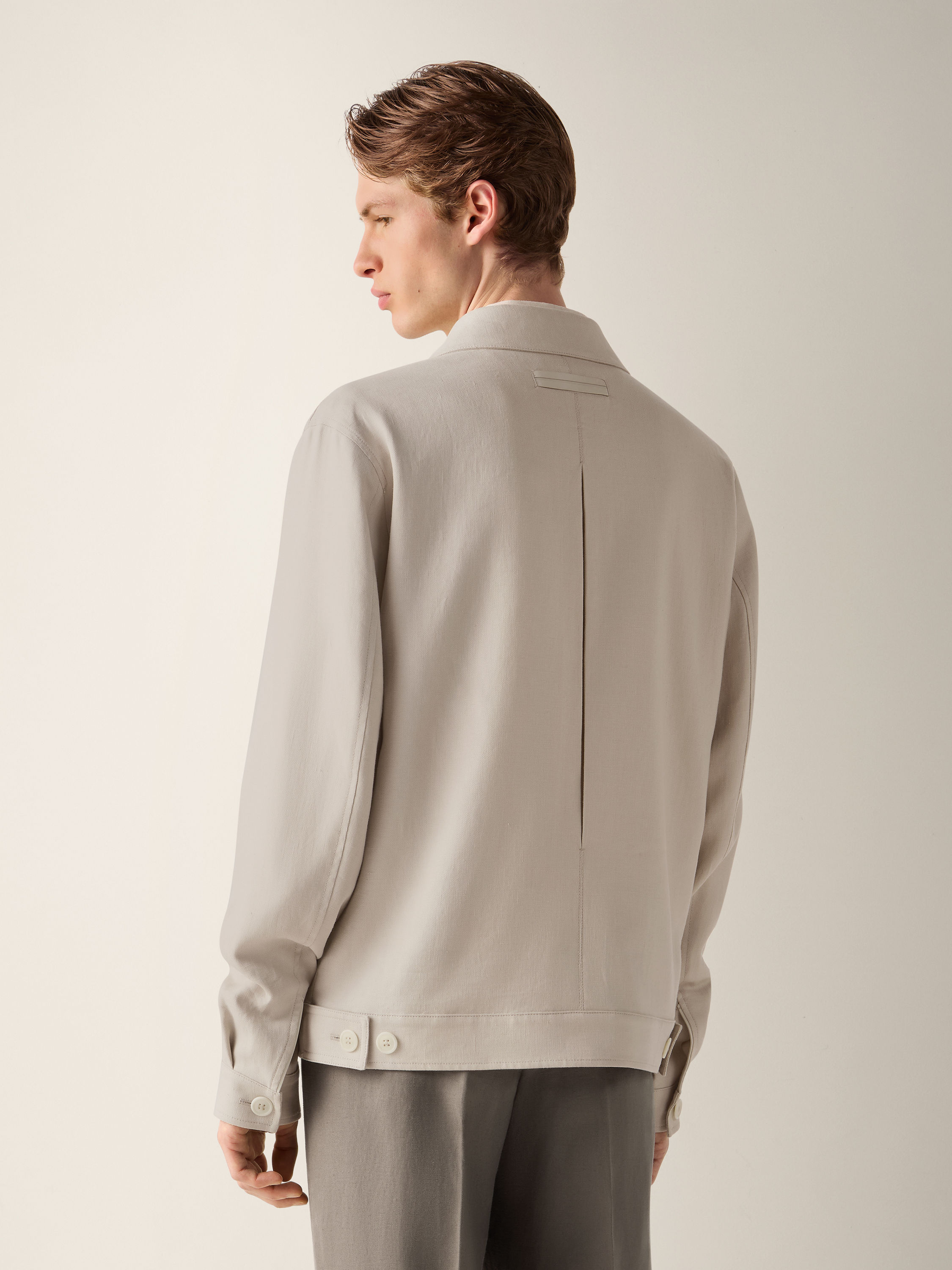 Blouson in Oasi Lino Foto #5 di dettaglio del prodotto