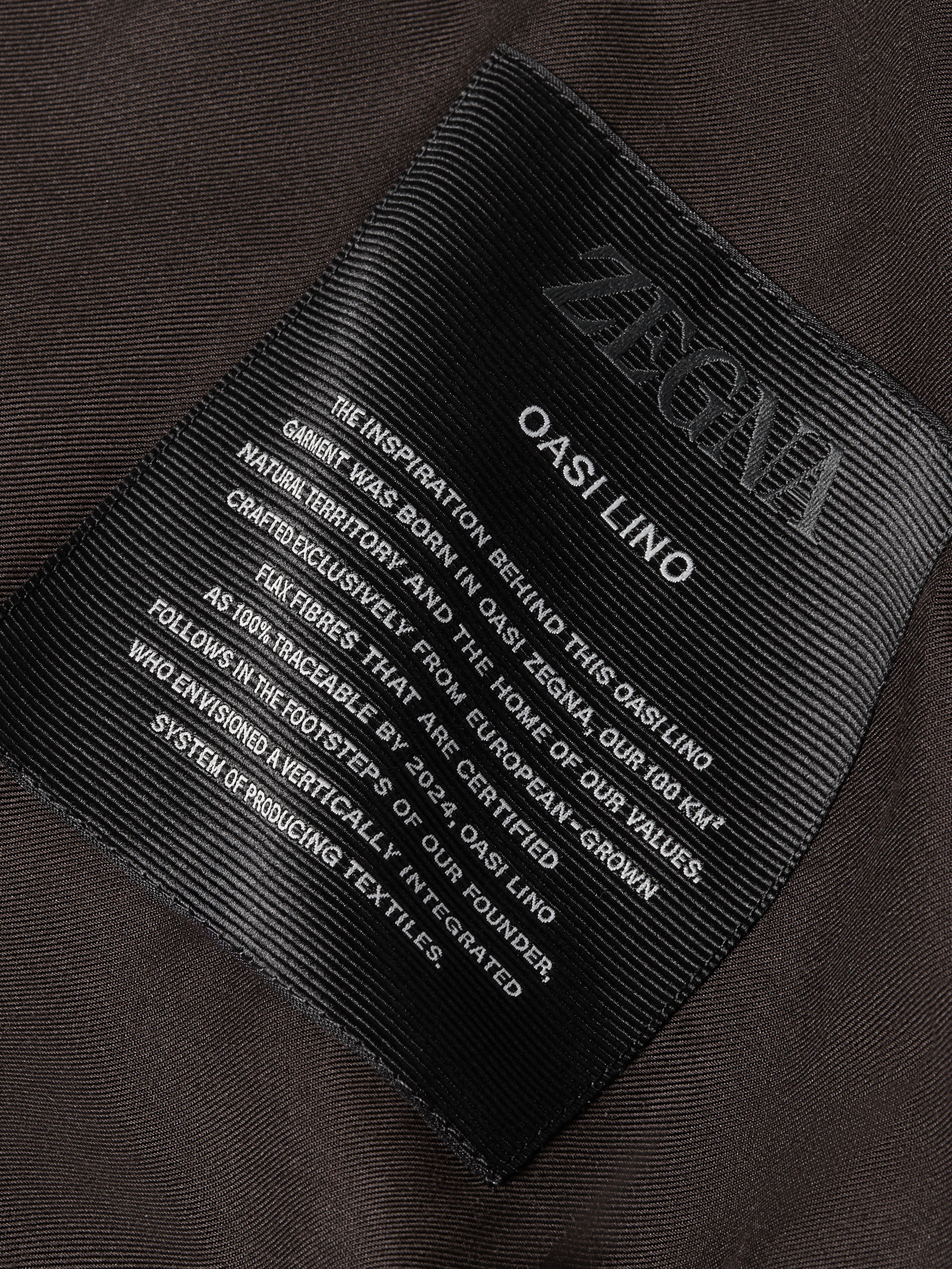 Oasi Lino Bomber Product detail photo #2