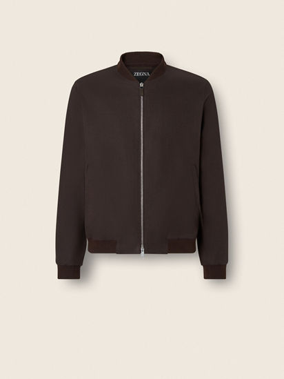 Oasi Lino Bomber SS26 37098161 | Zegna US