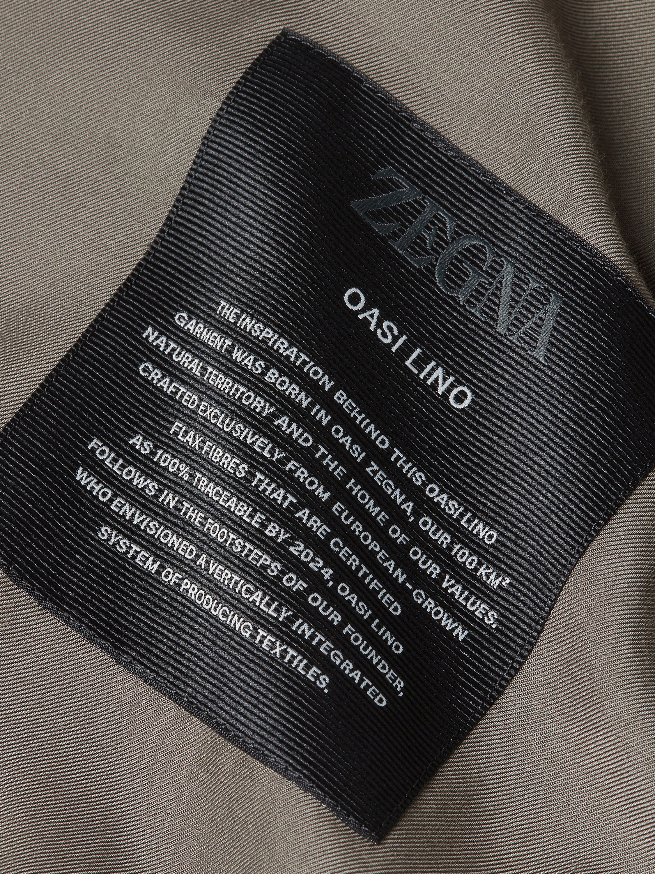 Bomber in Oasi Lino Foto #2 di dettaglio del prodotto