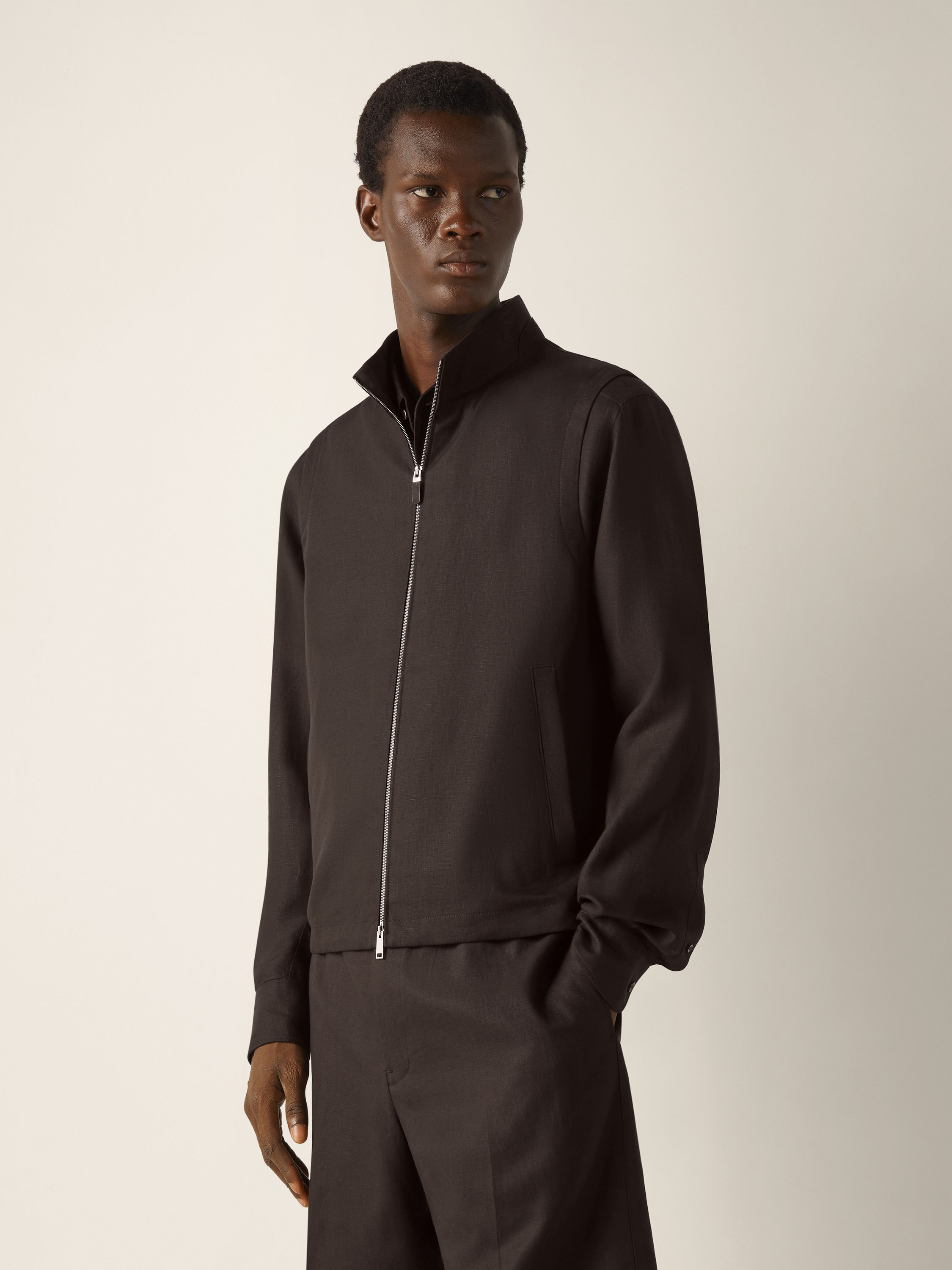 Weste aus Oasi Lino Detailfoto #3 des Produkts