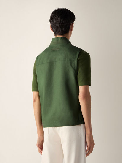 Oasi Lino Vest SS26 37109639 | Zegna GB