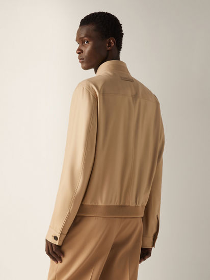 Oasi Cashmere Elements Blouson SS26 37081266 | Zegna US