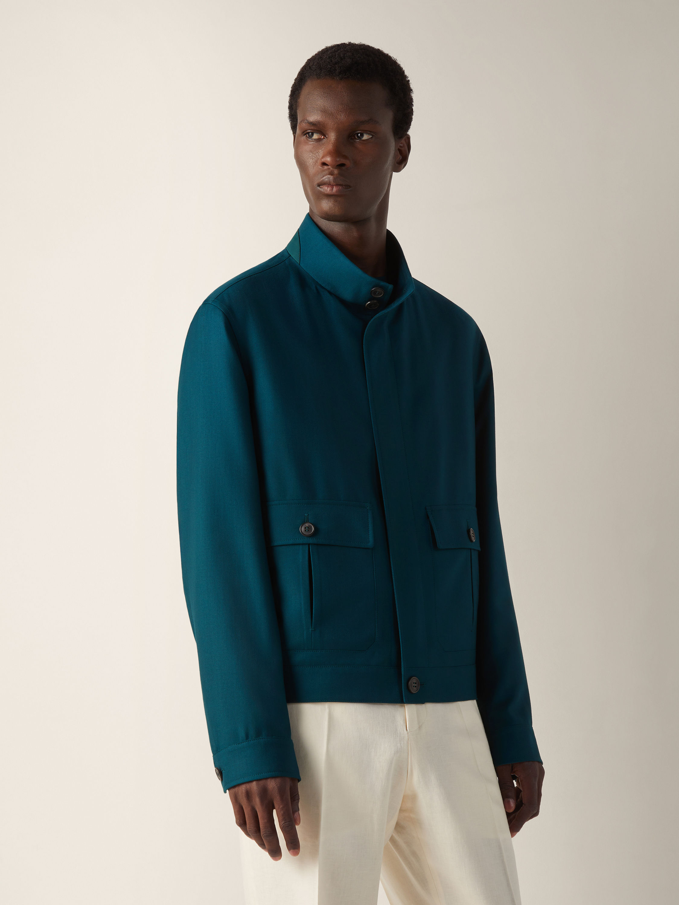Blouson aus Oasi Cashmere Elements Detailfoto #3 des Produkts