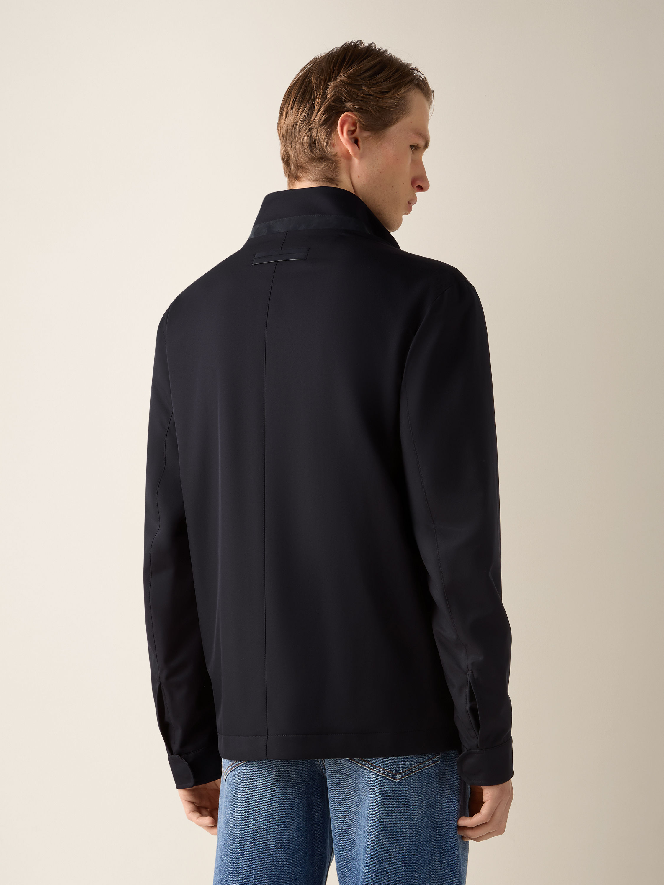 Microfiber Motorin 125cc Field Jacket Product detail photo #5