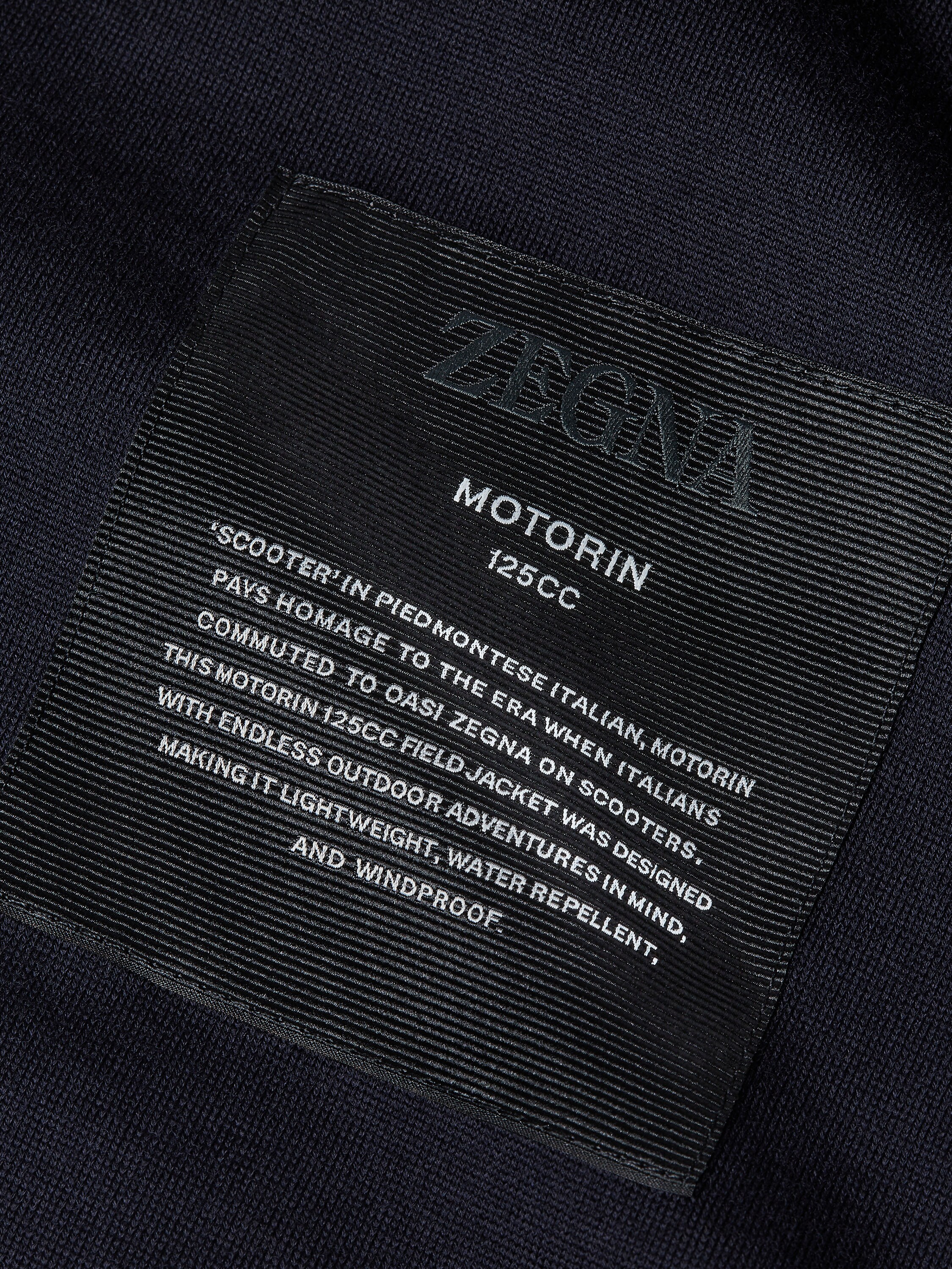 Microfiber Motorin 125cc Field Jacket Product detail photo #2