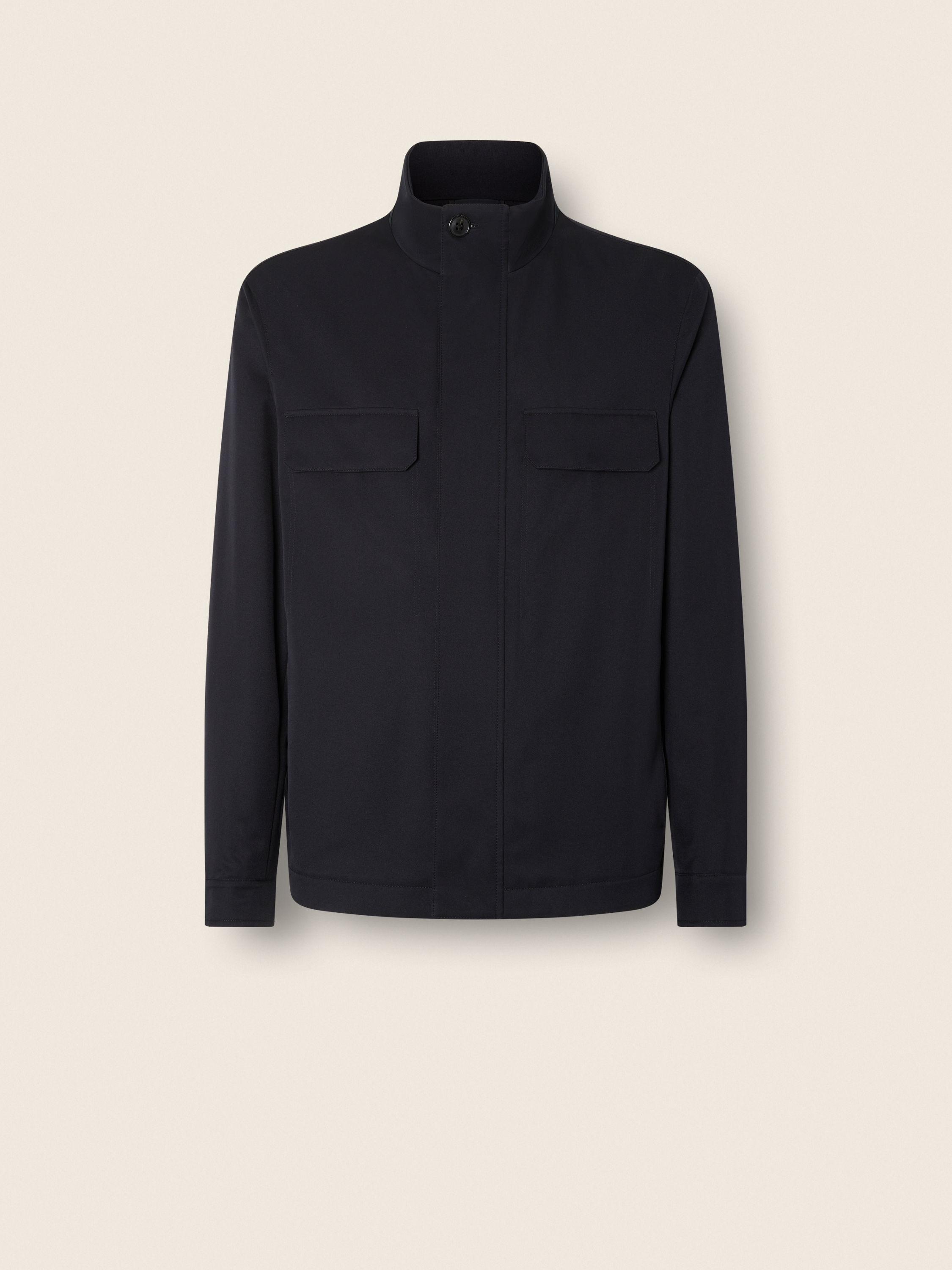 Microfiber Motorin 125cc Field Jacket SS26 37121245 | Zegna US