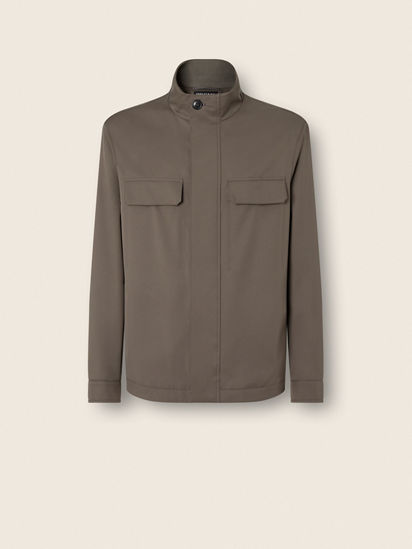 Microfiber Motorin 125cc Field Jacket SS26 37121264 | Zegna US
