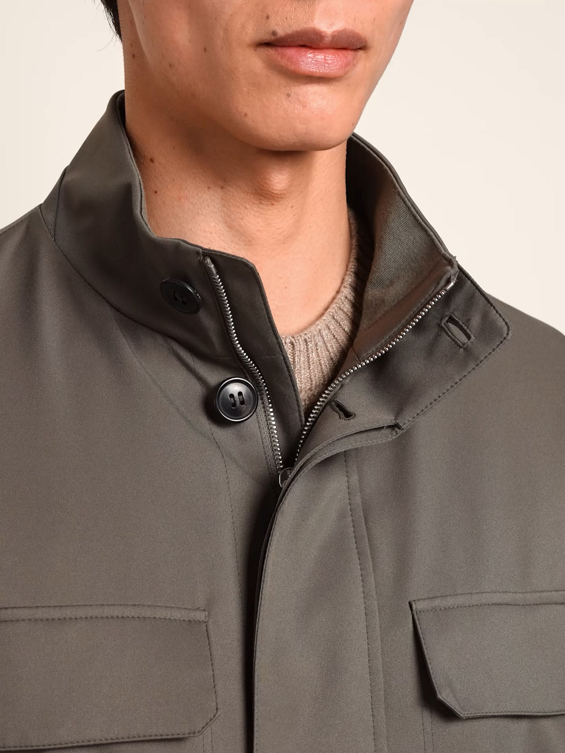 Microfiber Motorin 125cc Field Jacket