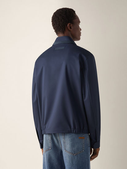 Microfiber Motorin 100cc Blouson SS26 37121536 | Zegna US
