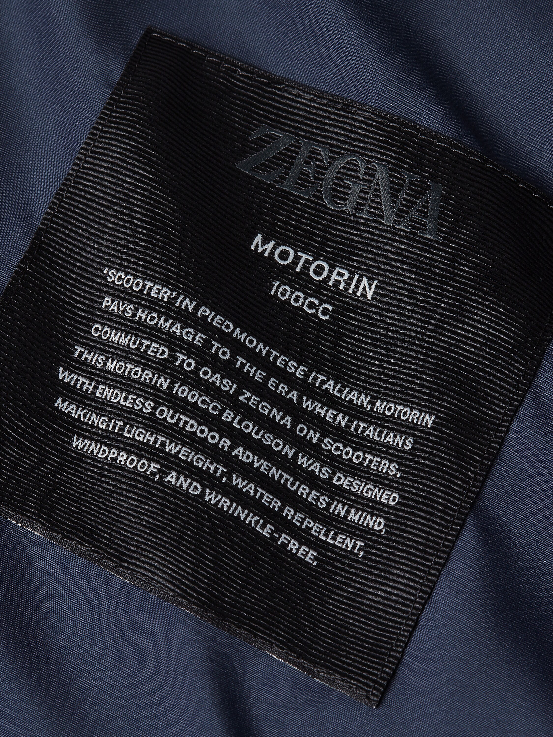 Microfiber Motorin 100cc Blouson Product detail photo #2