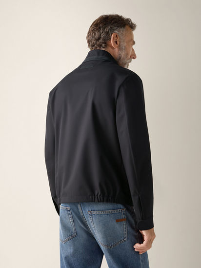 Microfiber Motorin 100cc Blouson SS26 37121546 | Zegna ROW
