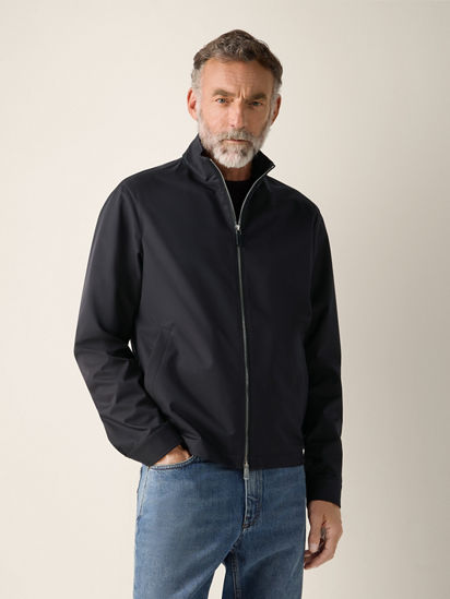 Microfiber Motorin 100cc Blouson SS26 37121546 | Zegna ROW
