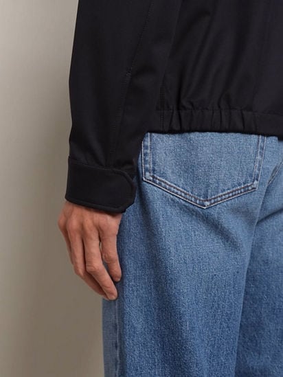 Microfiber Motorin 100cc Blouson SS26 37121546 | Zegna ROW