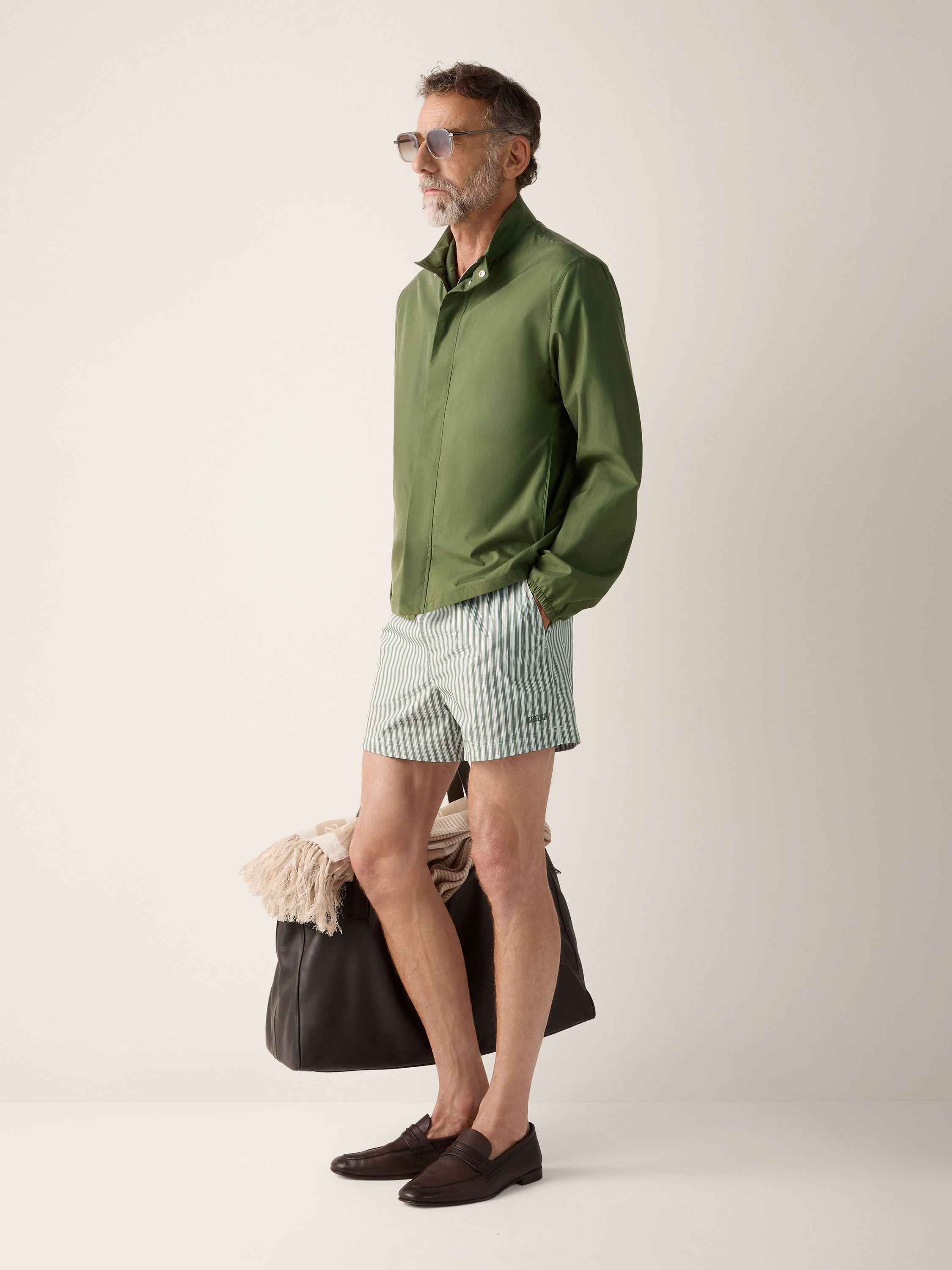 Silk Blouson Product detail photo #1