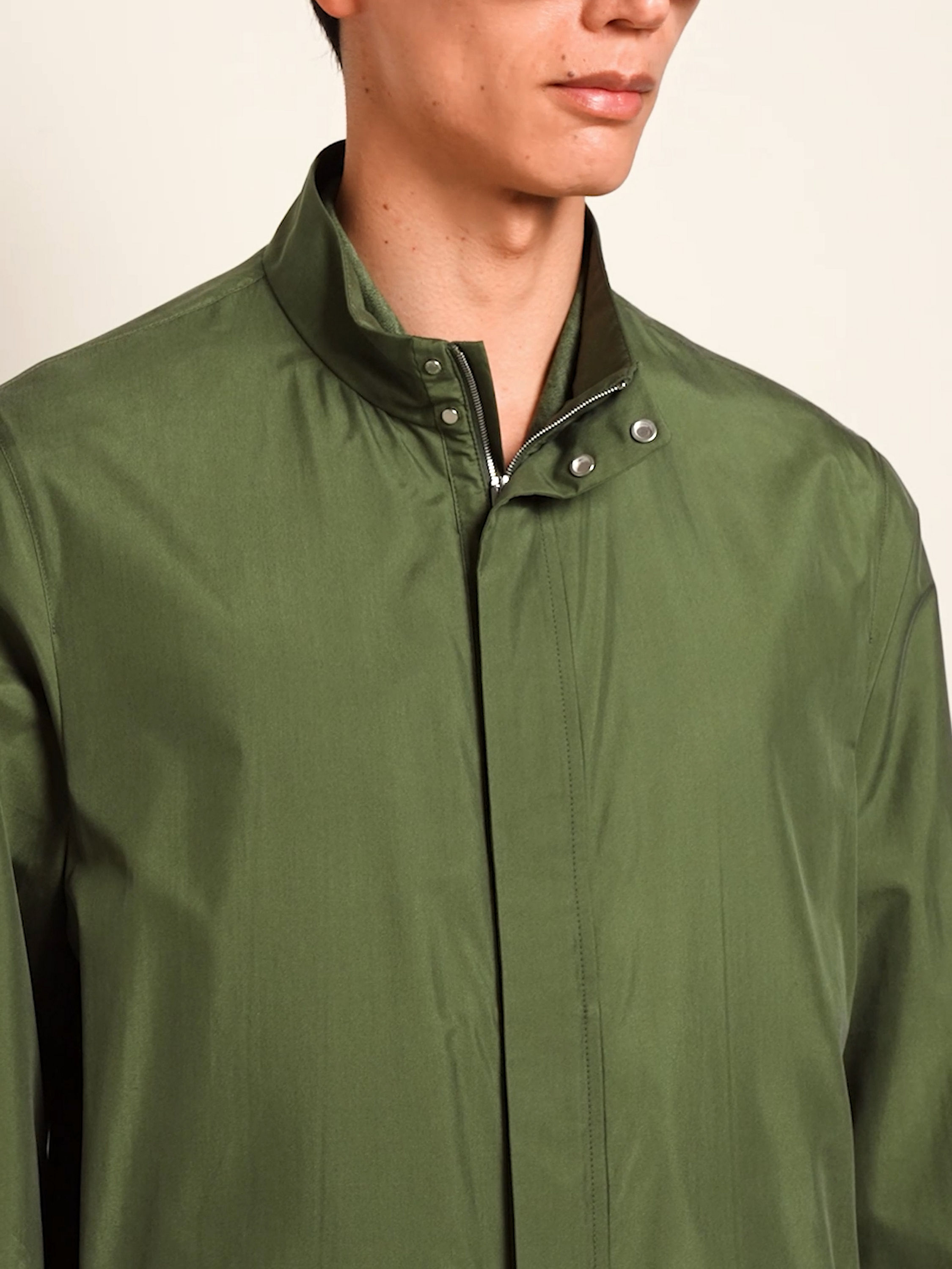 Silk Blouson