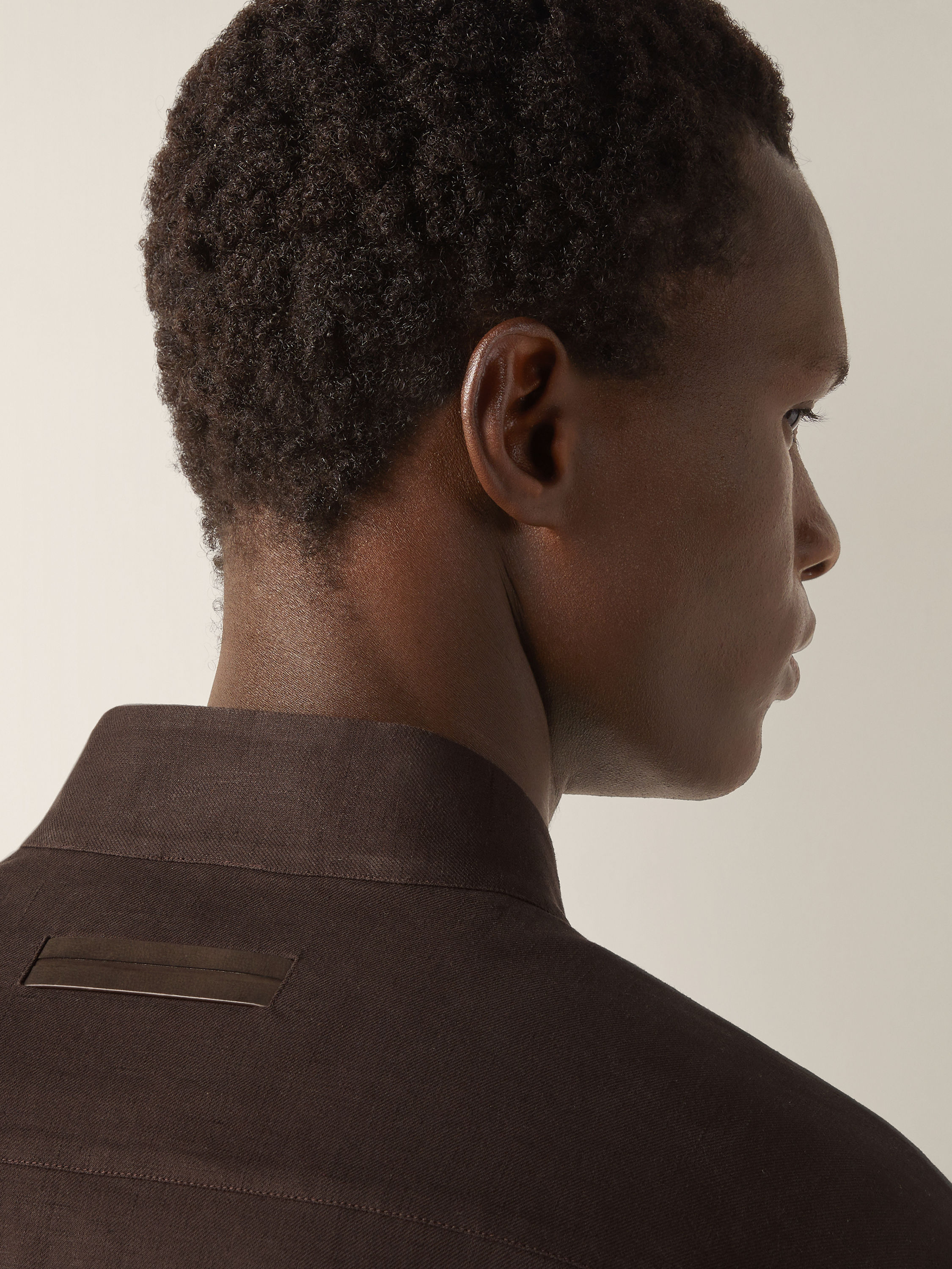 Hemdjacke aus Oasi Lino Detailfoto #2 des Produkts