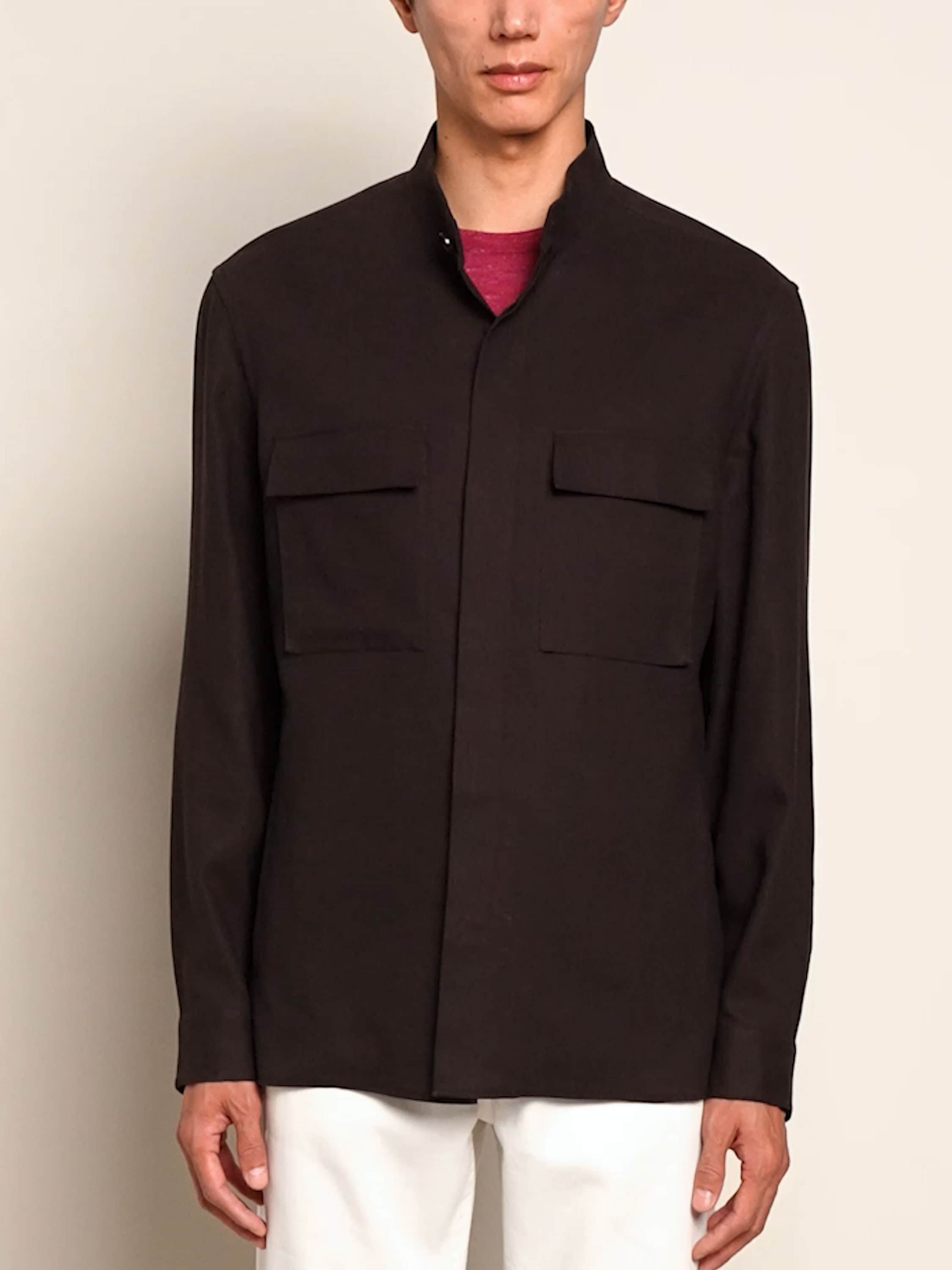 Hemdjacke aus Oasi Lino