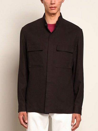 Oasi Lino Overshirt SS26 37147305 | Zegna JP