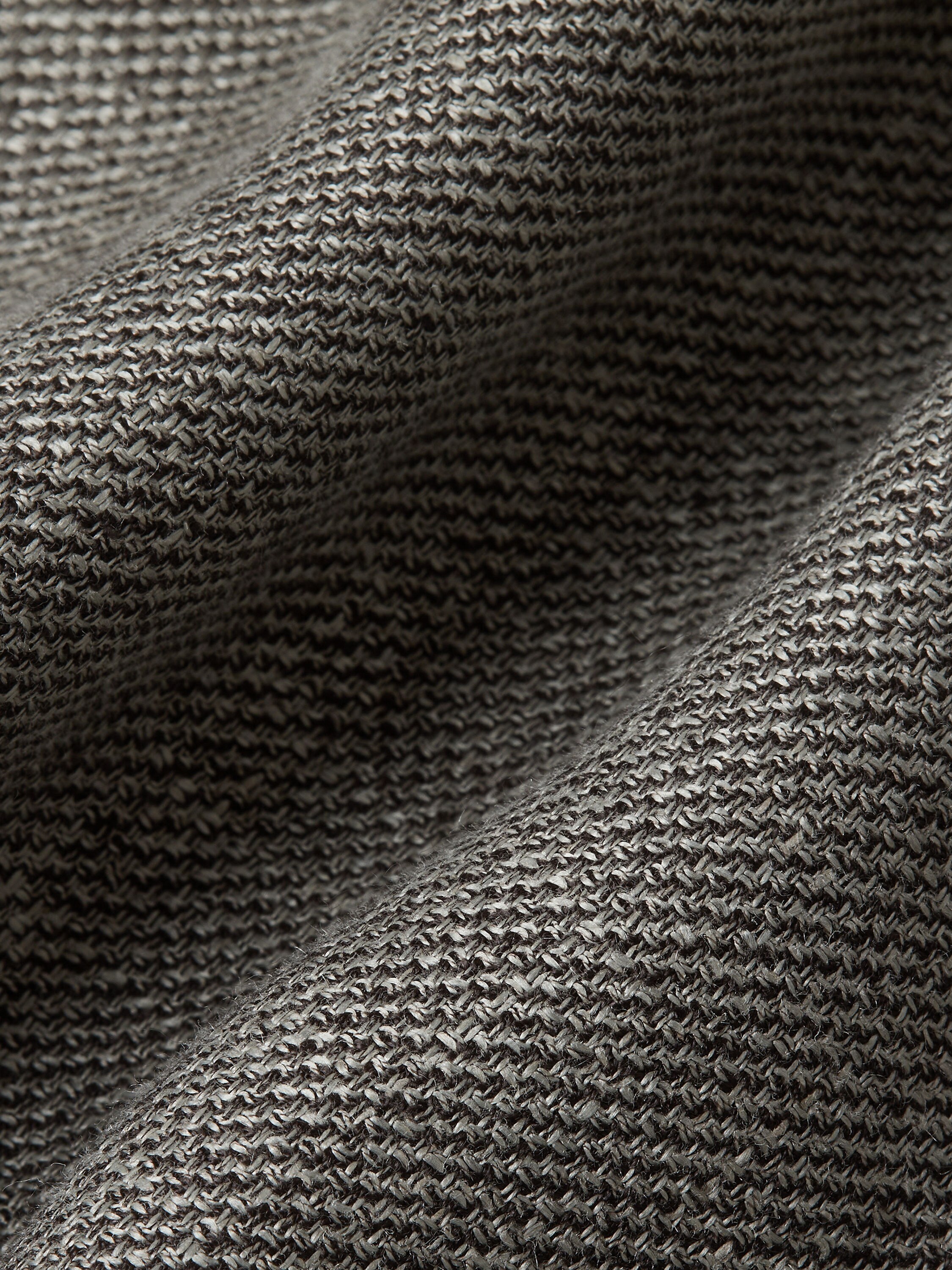 Hemdjacke aus Kaschmir, Leinen und Seide Detailfoto #4 des Produkts