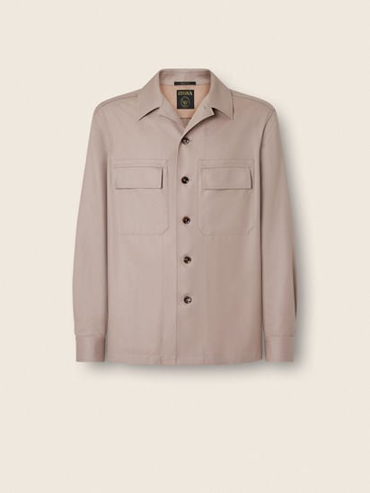 Vellus Aureumオーバーシャツ SS26 37250369 | Zegna JP